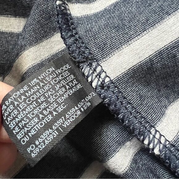 Club Monaco striped knit shirt dress - Picture 5 of 6